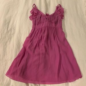 Rebecca Taylor Pink Flowing dress